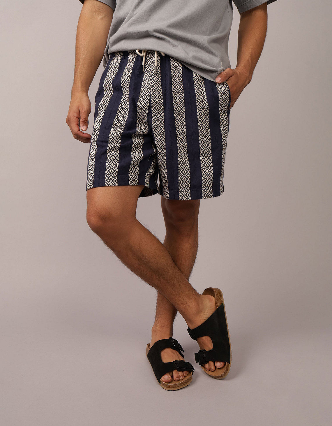 Ae 8 Flex Short Trekker de Lino Mezclado Vivido