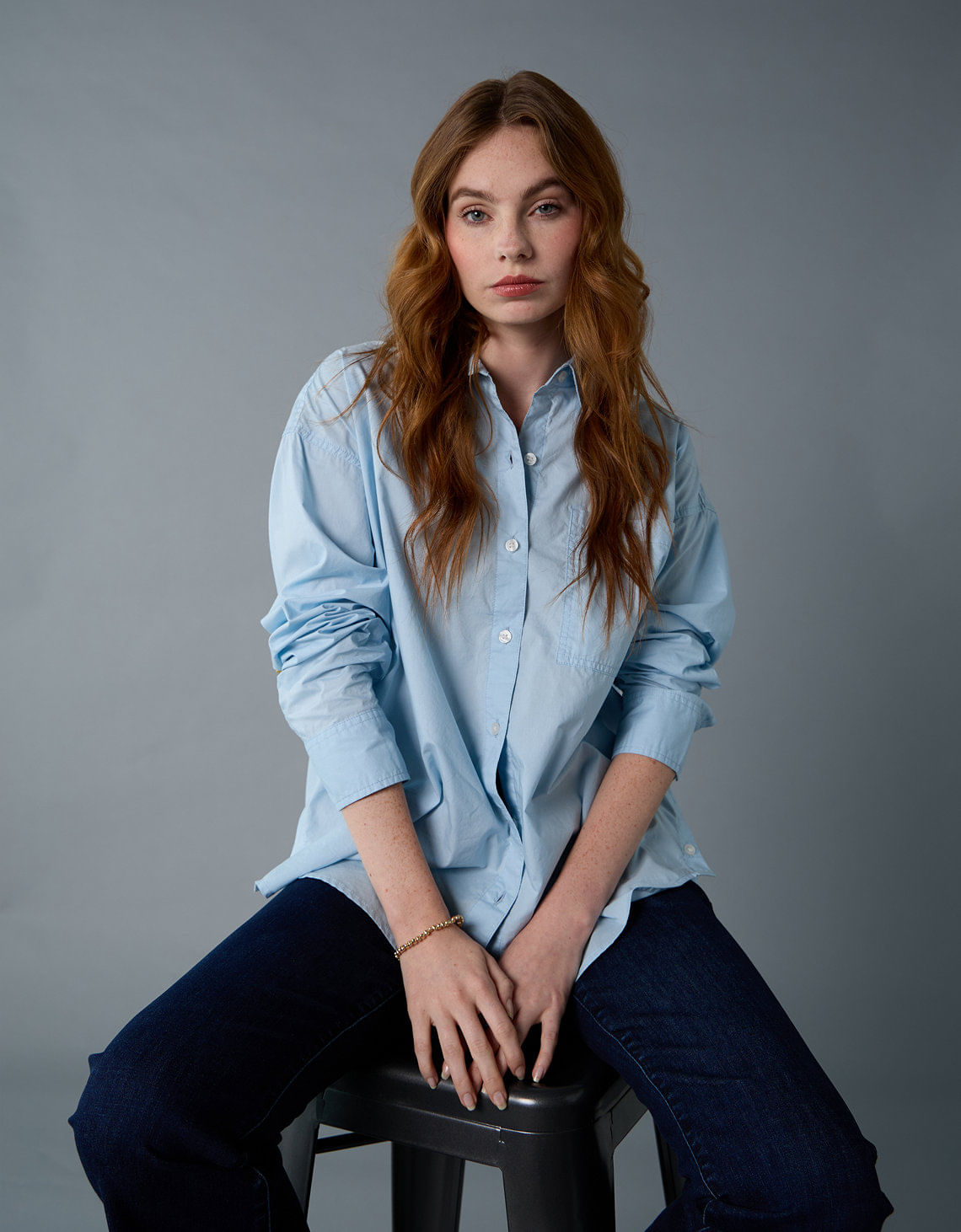 Camisa Clásica de Botones Corte Perfecto para Mujer