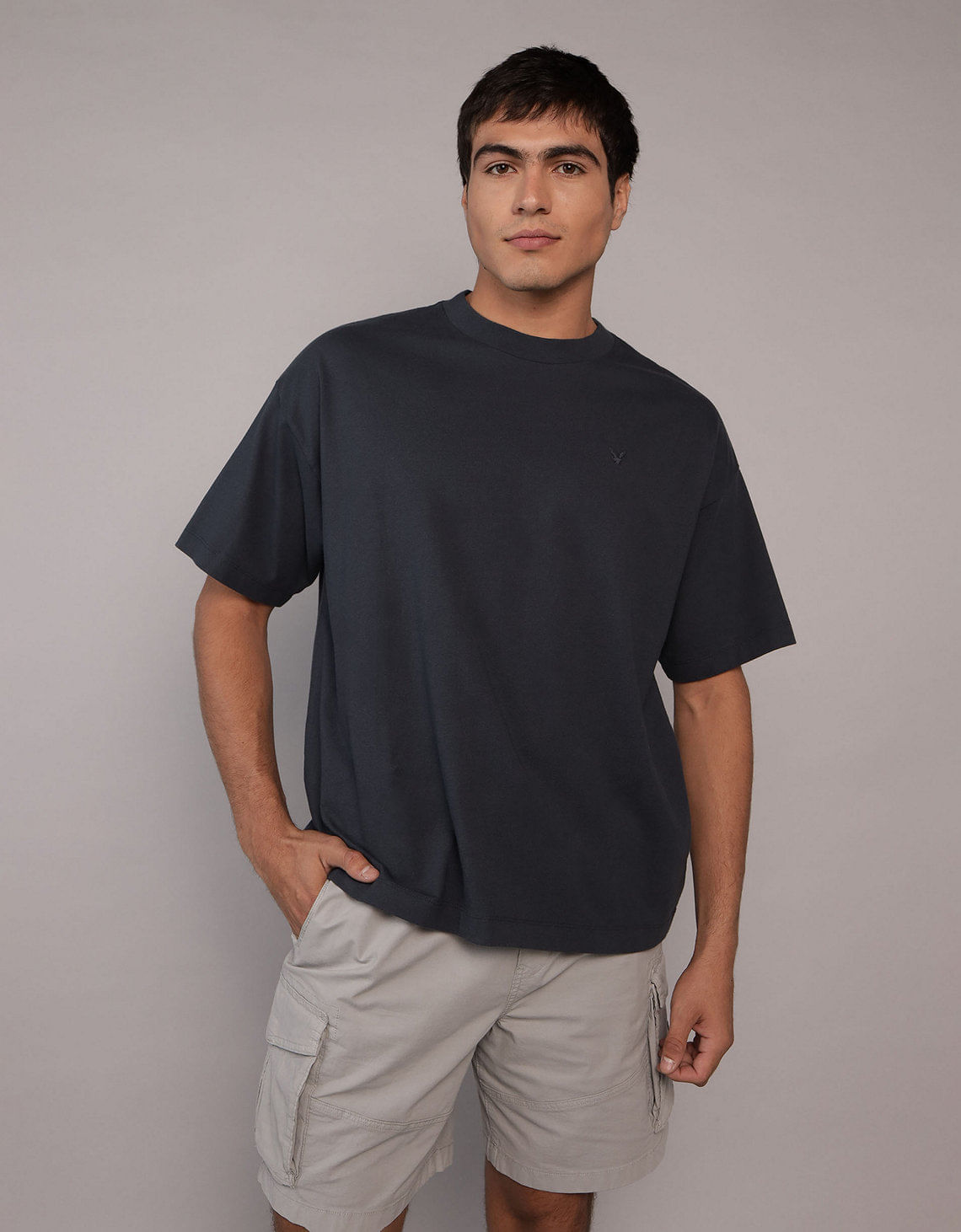 Camiseta Oversized Manga Corta Ae