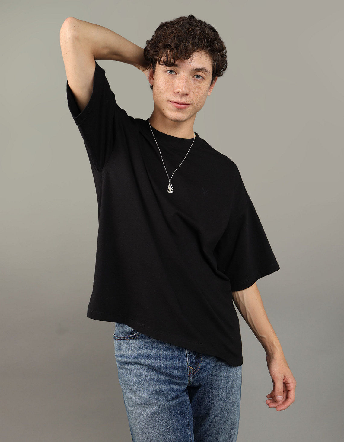 Camiseta Oversized Manga Corta Ae