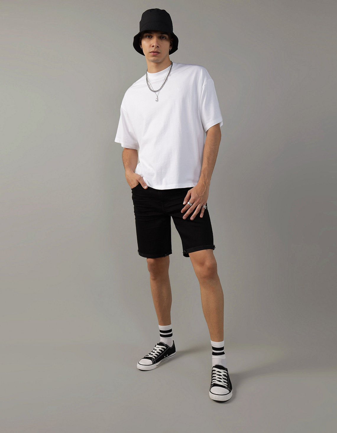 Camiseta Oversized Manga Corta Ae